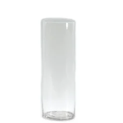 Decostar™ Glass Cylinder Vase 12" - 12 Pieces - Narrow