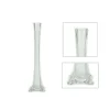 Decostar™ Glass Eiffel Tower Vase 12" - 24 Pieces - Clear