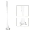 Decostar™ Glass Eiffel Tower Vase 24" - 12 Pieces - White