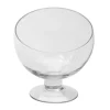 Decostar™ Glass Pedestal Bias Bowl 7½"