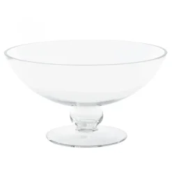 Decostar™ Glass Pedestal Bowl 9.25"