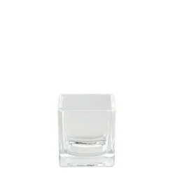 Decostar™ Glass Square Cube Vase 2 3/8" - 96 Pieces