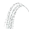 Decostar™ Glittered Hanging Berry Spray 36 ½" - 48 Pieces - Silver