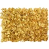 Decostar™ Gold Artificial Flower Mat 24"