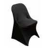 Decostar™ 200 GSM Grade A Quality Folding Chair Cover By Eastern Mills - Spandex/Lycra - Black