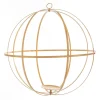 Decostar™ Hanging Floral Sphere 18" - Gold