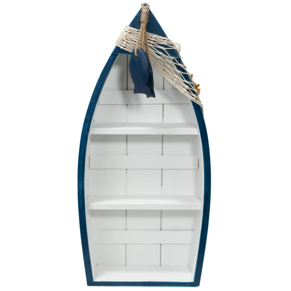 Decostar™ Hanging Wooden Boat Shelves 16"