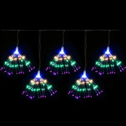 Decostar™ 5 Head Firework String LED Lights - Multicolor