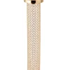 Decostar™ 30in Crystal Cylinder Centerpiece - Gold
