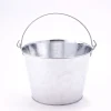 Decostar™ 7in Metal Pail Bucket - Silver
