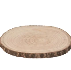 Decostar™ 15in Natural Wood Slices - Brown