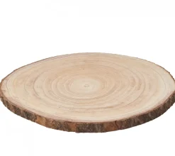 Decostar™ 18in Natural Wood Slices - Brown