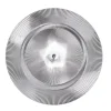 Decostar™ 13in Plastic Charger Plate - Silver - 24 Pack
