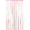 Decostar™ Iridescent Fringe Curtain 96" - Red
