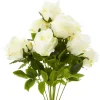 Decostar™ 23" Ivory Artificial Flower Bouquet