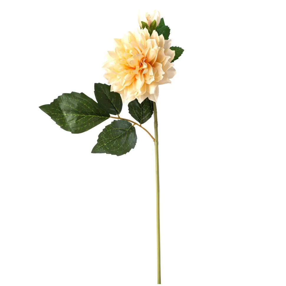 Decostar™ Ivory Faux Dahlia Stem 23"