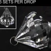 DecoStar™ Large Bling Acrylic Bead / Drop (Case of 6)