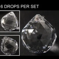 DecoStar™ Large Globe Acrylic Bead / Drop (Case of 6)