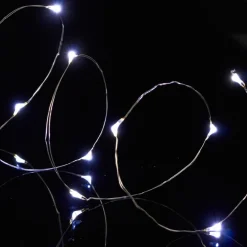 Decostar™ LED Fairy Wire Lights Waterproof - 91" Long - 24 Strands - White