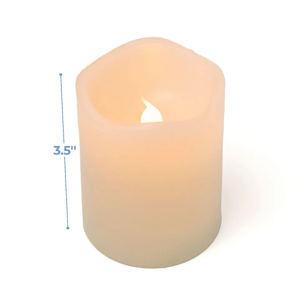 Decostar™ LED Flameless Candle 3½" - 12pc/box