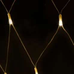 Decostar™ LED Net Lights 240LED Lights 9.8' x 6.6' - Warm White