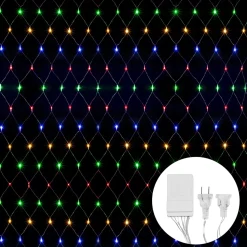 Decostar™ LED Net Lights - 240LED Lights 9.8' x 6.6' - Multicolor