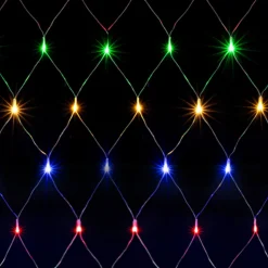 Decostar™ LED Net Lights 800LED Lights 20' x 10' - Multicolor