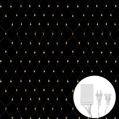 Decostar™ LED Net Lights 800LED Lights 20' x 10' - Warm White
