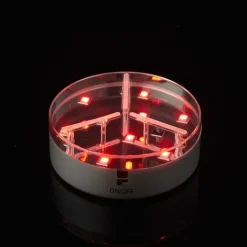 Decostar™ Light Base with Remote Control 9 LEDS 4" - Multi color - 12 Individual Puck Lights
