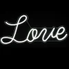 Decostar™ "Love" Neon Light Sign With Hanging Chain 27"
