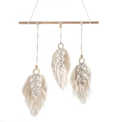 Decostar™ Macrame Feather Wall Hanging