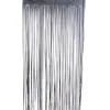 Decostar™ Matte Foil Fringe Curtain 96" - Charcoal