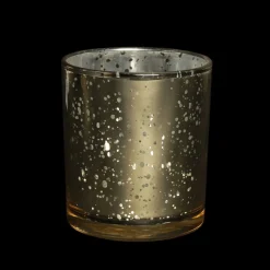 Decostar™ Mercury Metallic Glass Candle Holder 3¼ - 8 Votives - Gold