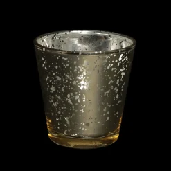 Decostar™ Mercury Metallic Glass Candle Holder 2¼ - 96 Votives - Gold