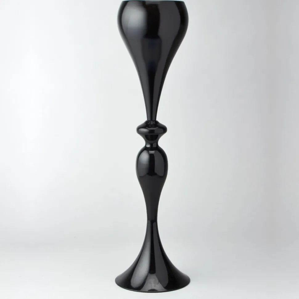Decostar™ Mermaid Shaped Wedding Table Centerpieces 25" - Black