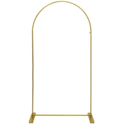 Decostar™ Metal Arch Backdrop Stand - Gold - 36" x 16" x 72"