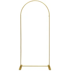 Decostar™ Metal Arch Backdrop Stand - Gold - 36" x 16" x 90"