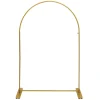 Decostar™ Metal Arch Backdrop Stand - Gold - 60" x 16" x 90"