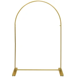 Decostar™ Metal Arch Backdrop Stand - Gold - 60" x 16" x 90"