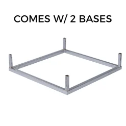 DecoStar™ Metal Collapsing Frame for Limitless Decor Options - Soft Matte Gold