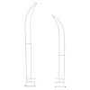 Decostar™ Metal Curved Arch Backdrop Stand 2pc/set - Silver