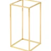 Decostar™ Metal Floral Box Stands - 8¼" x 16" - Gold