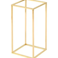 Decostar™ Metal Floral Box Stands - 8¼" x 16" - Gold