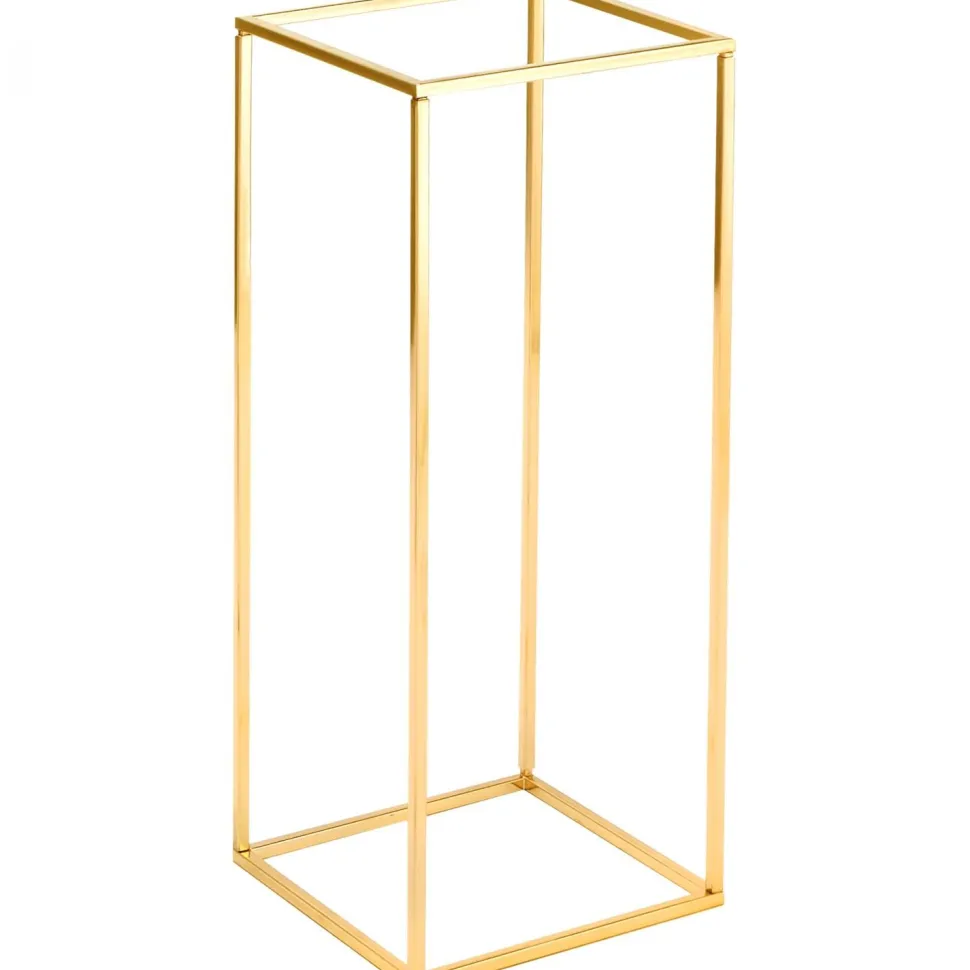 Decostar™ Metal Floral Box Stands - 10" x 24" - Gold