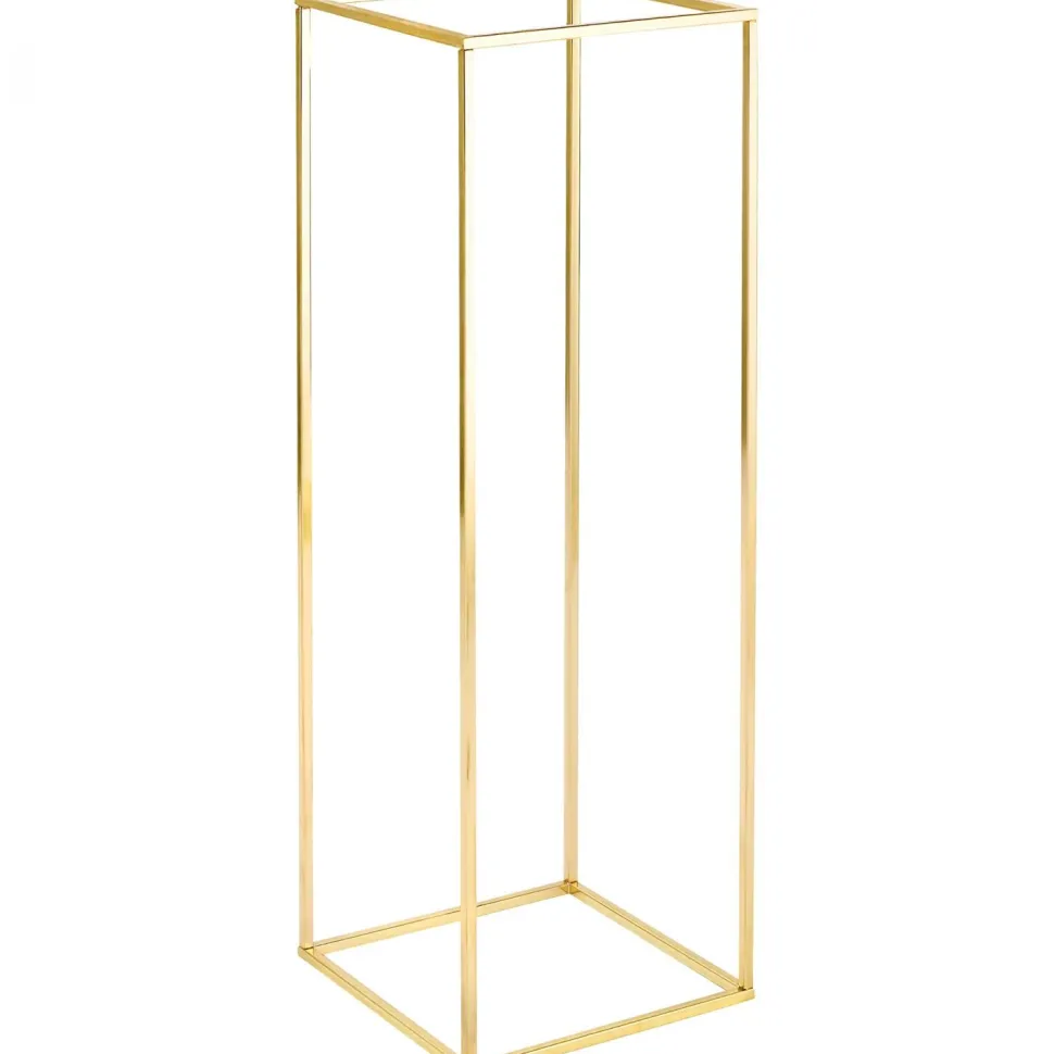 Decostar™ Metal Floral Box Stand - 10½" x 31½" - Gold
