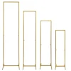 Decostar™ Metal Floral Display Stand 4pc/set - Gold