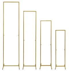 Decostar™ Metal Floral Display Stand 4pc/set - Gold