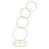 Decostar™ Metal Hoop Floor Display Stand 60" - Gold