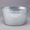 Decostar™ Metal Ice Bucket 8 gallon - Silver - 6 Pieces