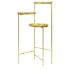 Decostar™ Metal 3 Layer Plant Stand 30" - Gold